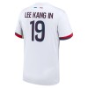 Original Fußballtrikot Paris Saint-Germain Lee Kang In 19 Auswärtstrikot 2024-25 Für Herren